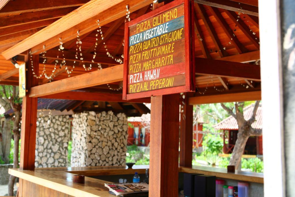 Biru Meno Beach Bungalows Gili Meno Exterior photo