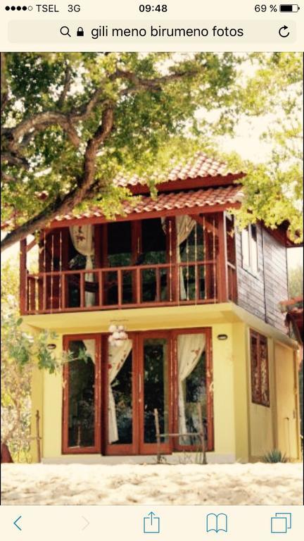Biru Meno Beach Bungalows Gili Meno Exterior photo